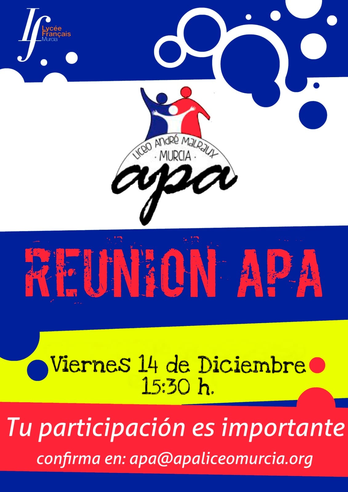 CARTEL Reunión APA 14 12 18